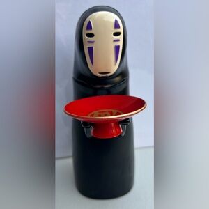 Spirited Away No Face Kaonashi Moving Piggy Bank 8.5” Studio Ghibli